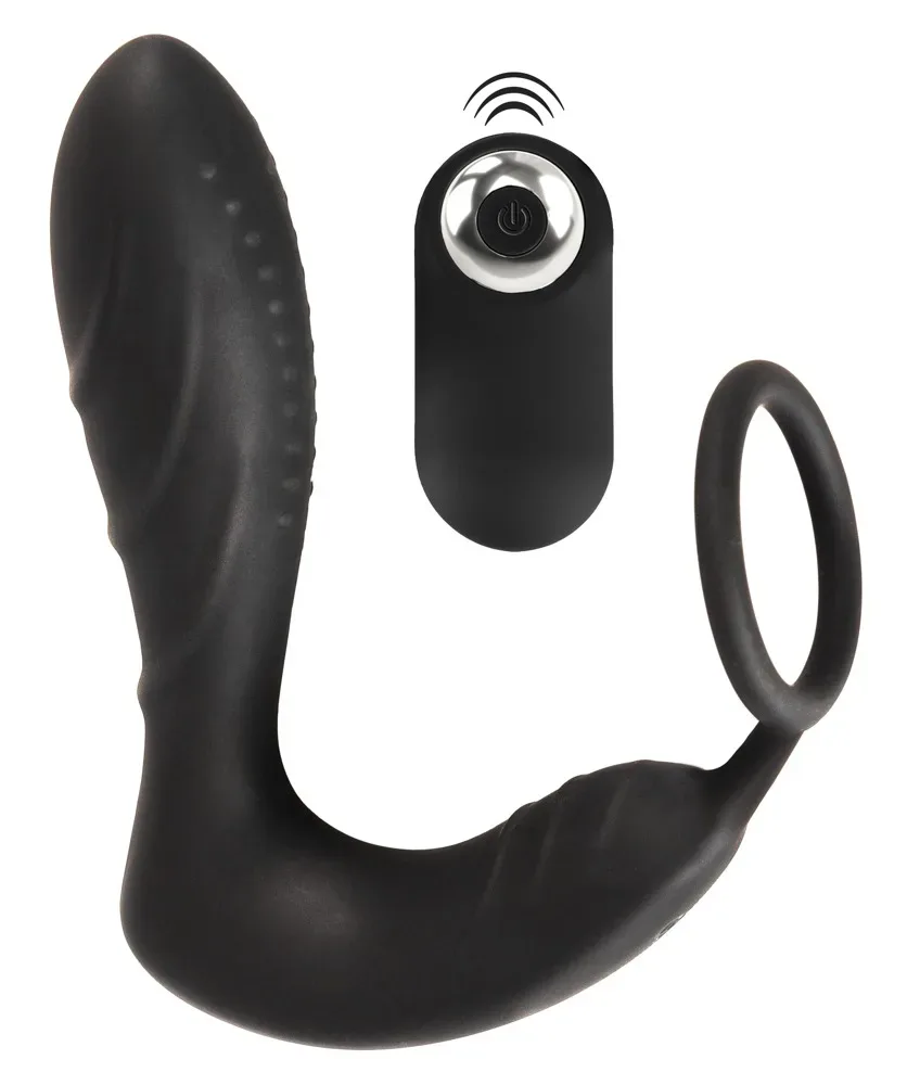 Analvibrator ?RC Prostata Plug mit Penisring?