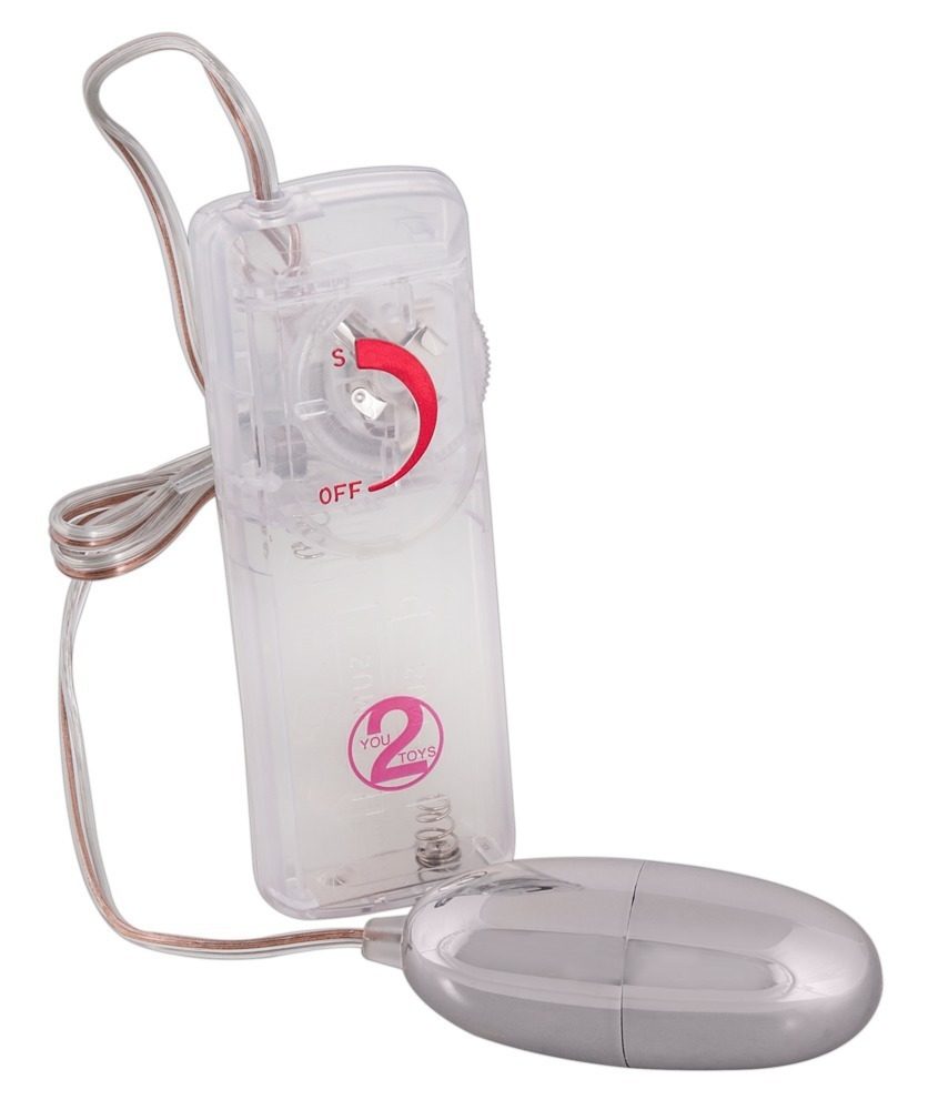 Vibroei ?Silver Star? mit Fernbedienung, stufenlose Vibration
