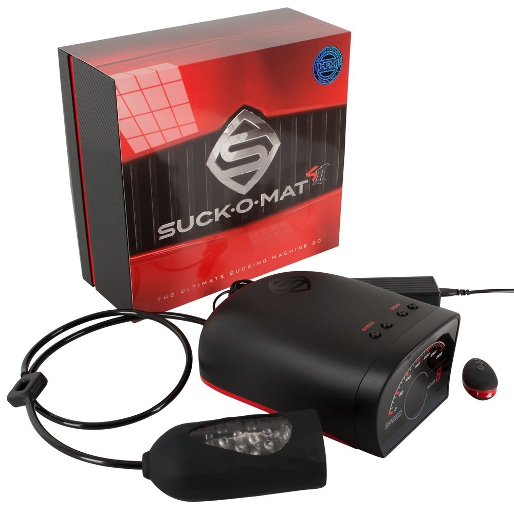 Masturbator ?Suck-O-Mat 2.0?, strombetriebene Blowjob-Maschine