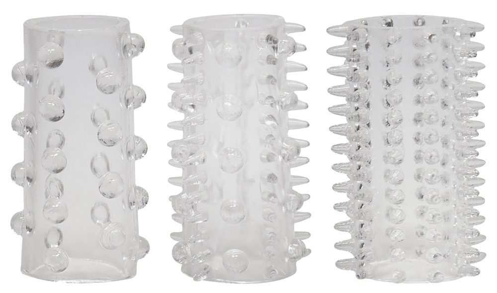 3-teiliges Penismanschetten-Set ?Sleeve Set?