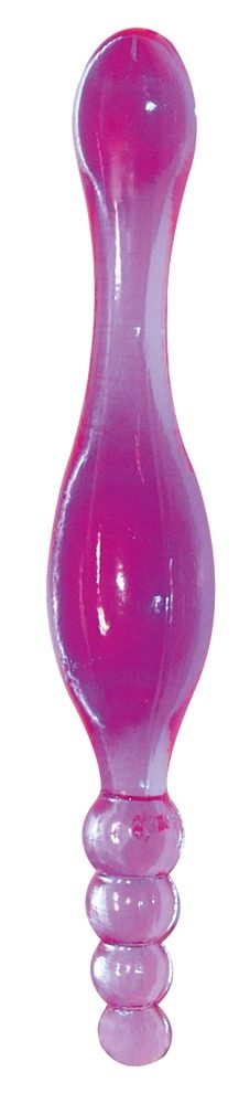 Doppeldildo ?Galaxia Lavender?, beidseitig bespielbar