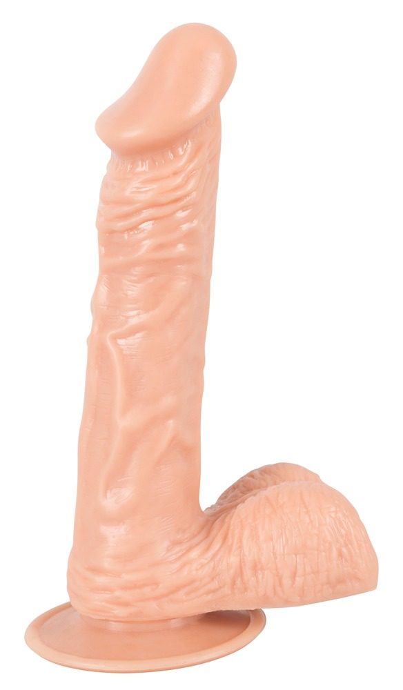 Naturdildo ?European Lover Medium?, 20 cm, mit Saugfuß