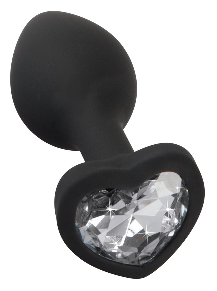 Analplug ?Silicone Butt Plug?, mit Schmuckstein