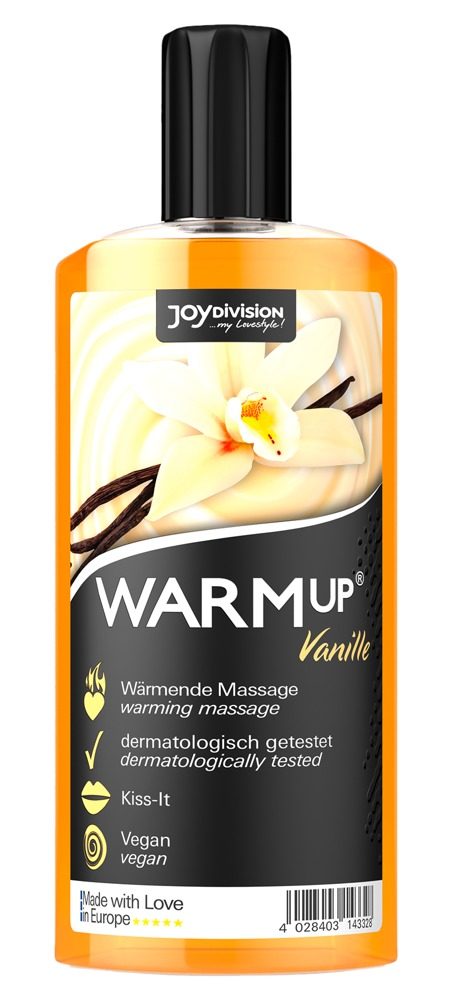 Massageliquid ?WARMup? mit Wärme-Effekt