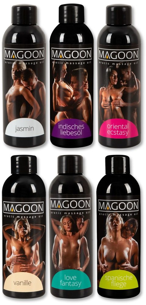 6-teiliges Massageöl-Set