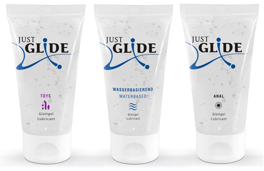 3-teiliges Gleitgel-Set ?Just Glide?