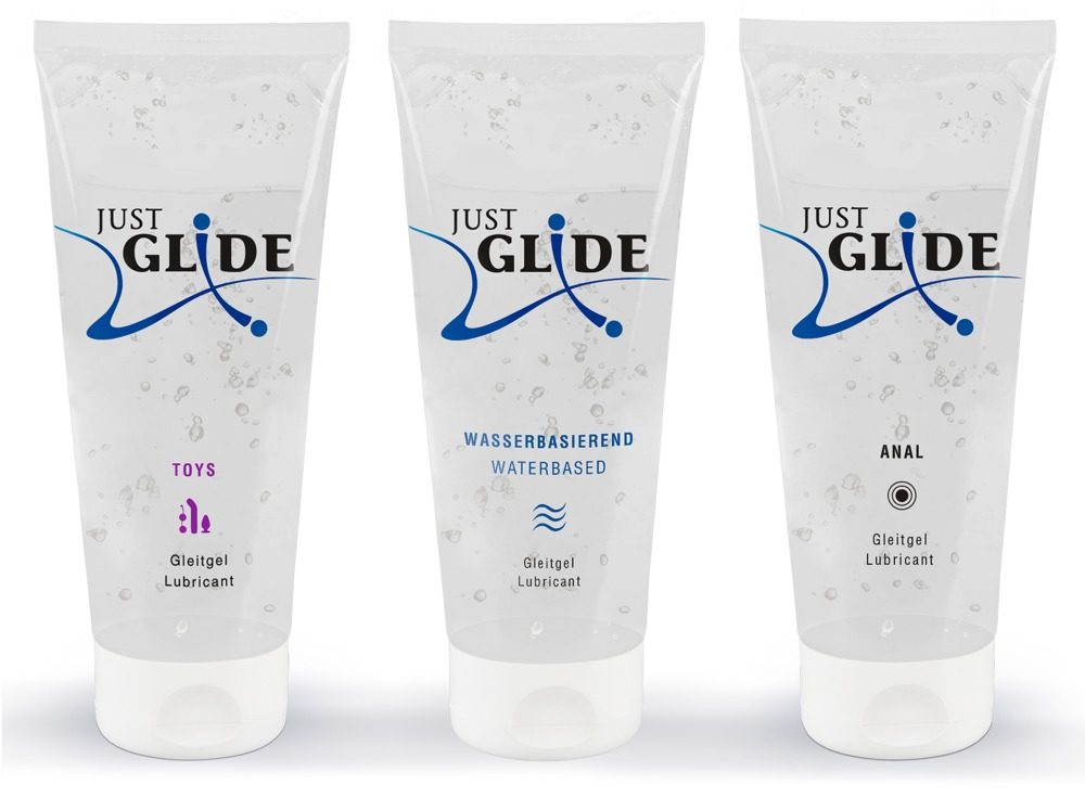 3-teiliges Gleitgel-Set ?Just Glide?