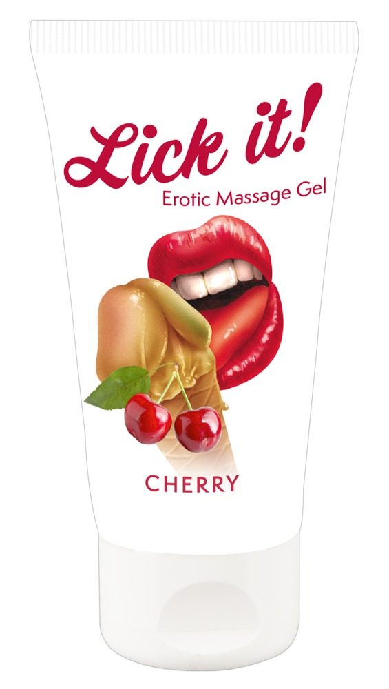 Gel ?Erotic Massage Gel Cherry? mit Kirsch-Aroma