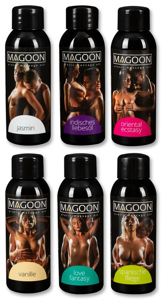 6-teiliges Massageöl-Set