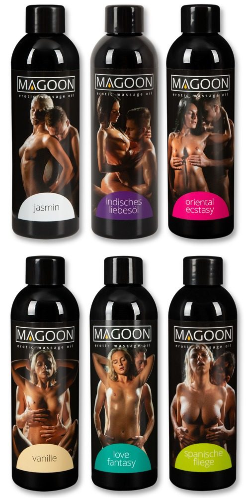 6-teiliges Massageöl-Set
