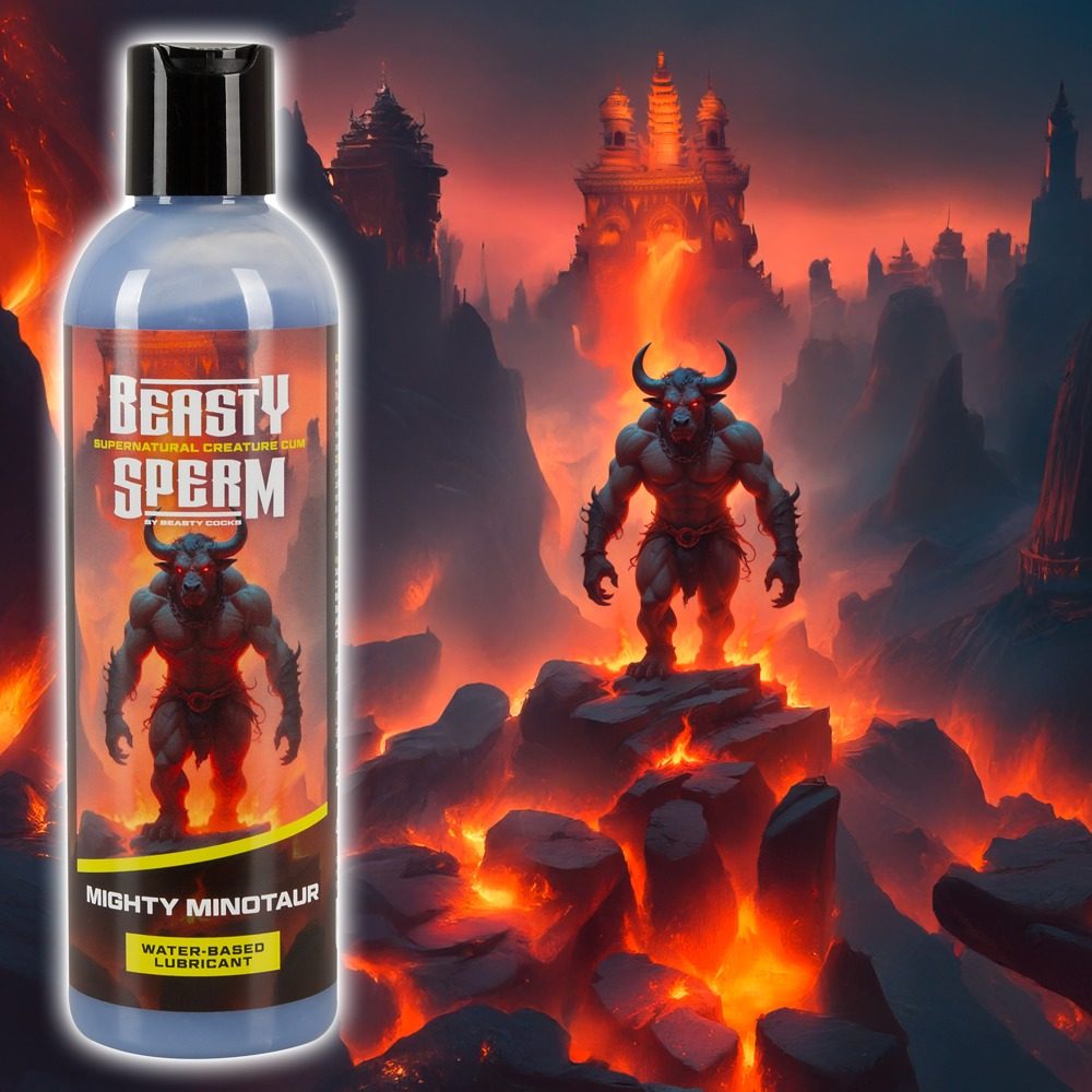 Gleitgel ?Beasty Sperm Mighty Minotaur? auf Wasserbasis