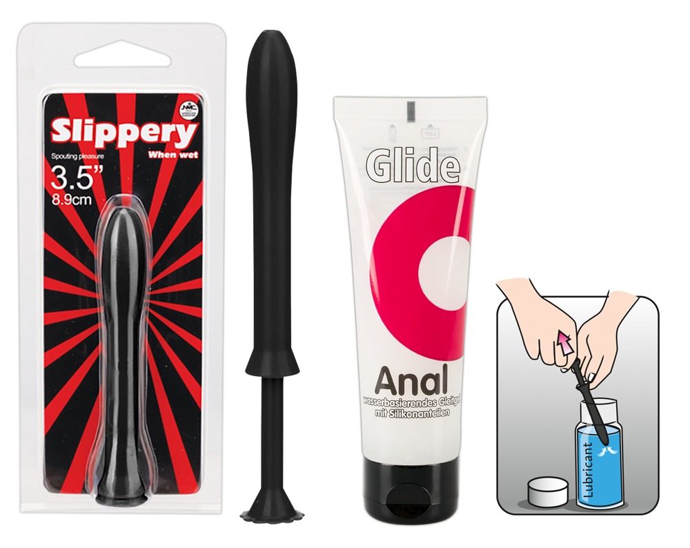 Anal-Set ?Lückenfüller? mit Gleitgel und Applikator