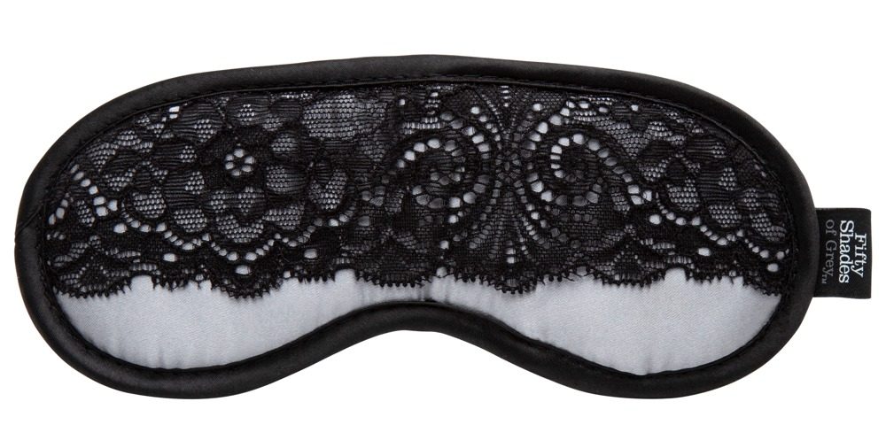 Augenmaske ?Play Nice Satin Blindfold? mit elastischem Komfort-Kopfband