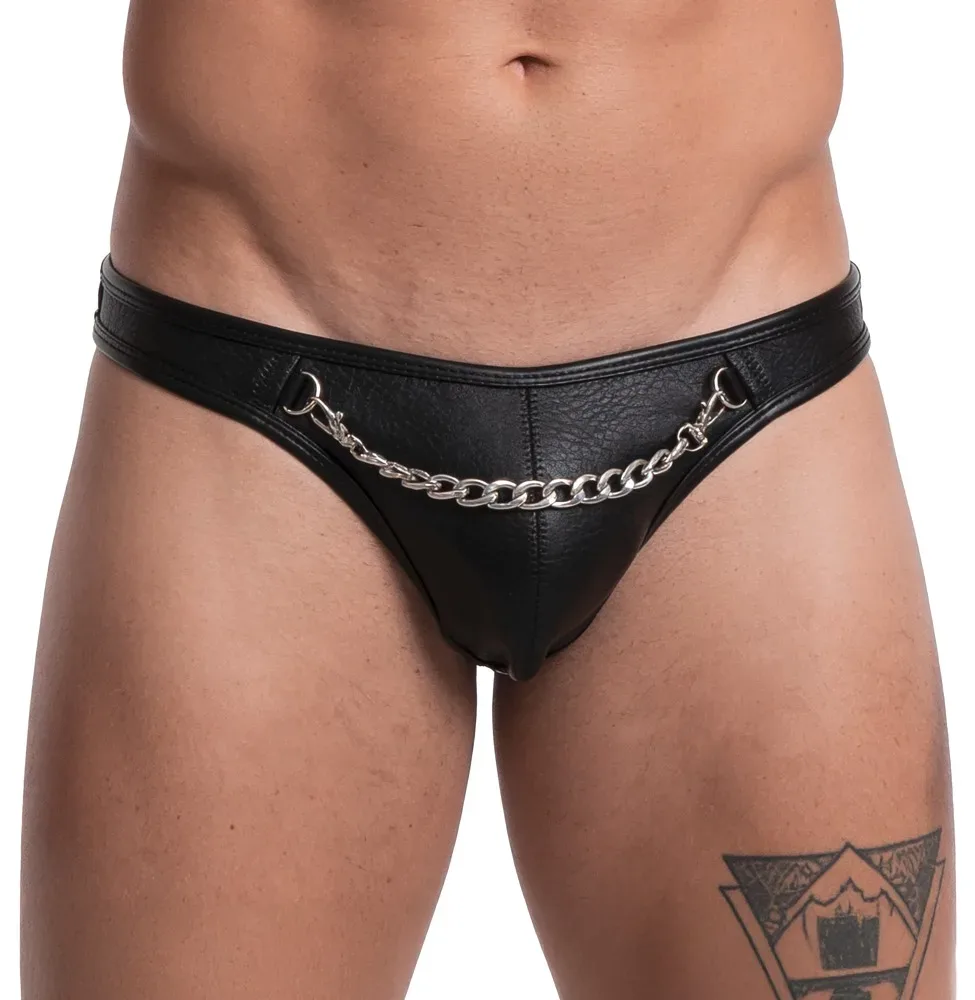 Riostring aus stilvollem Lederimitat