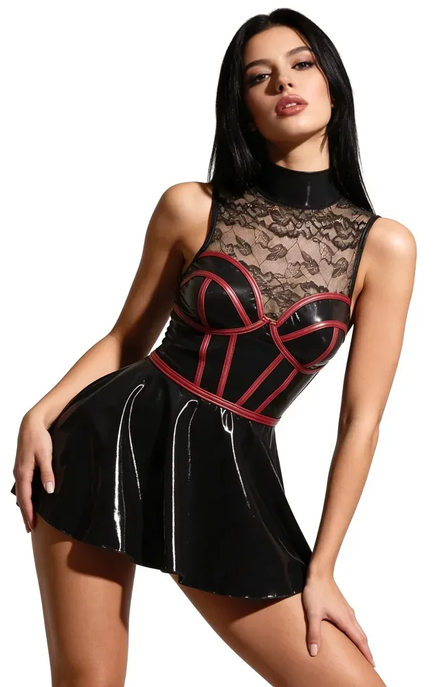 Minikleid im Corsagen-Style