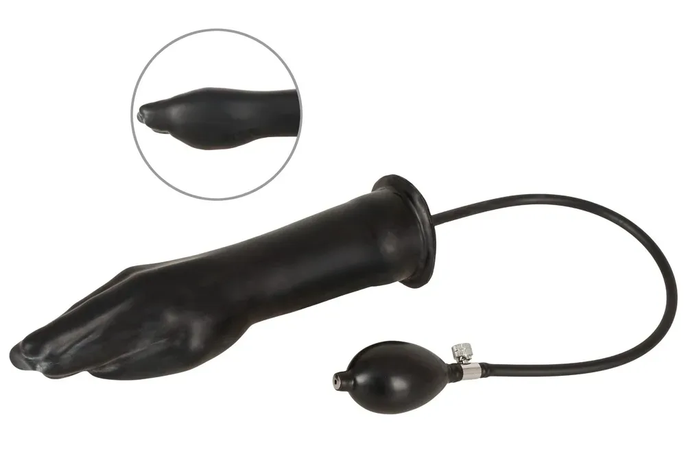 Pumpdildo in Handform