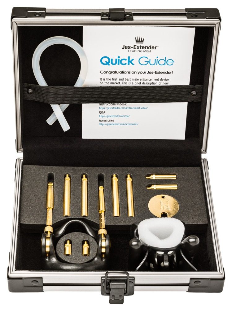 Penis-Expander ?Gold Standard? mit 24-Karat-Goldauflage, für Penisgrößen bis zu 24 cm