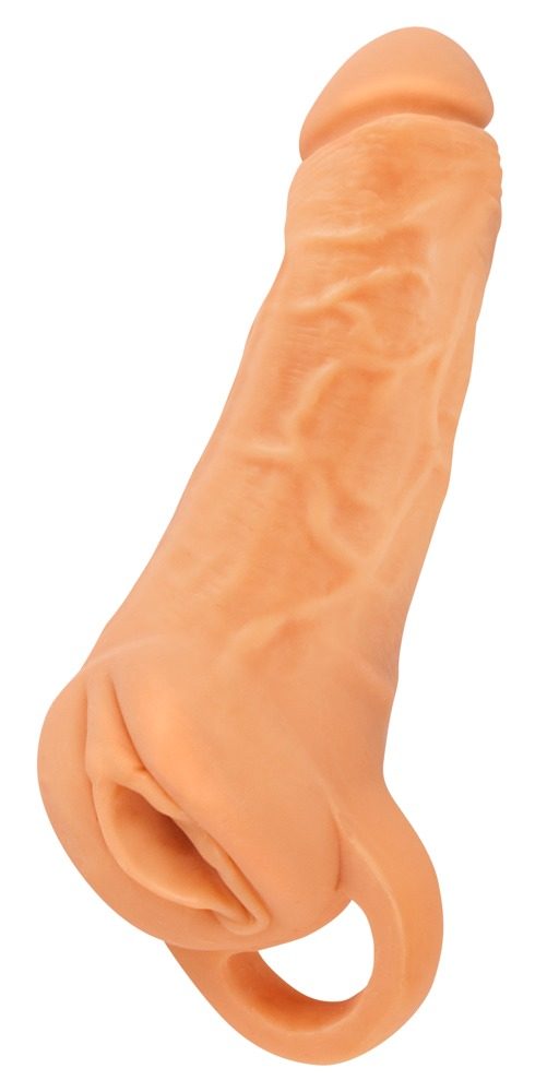 Penissleeve ?Extender & Masturbator? mit Hodenring