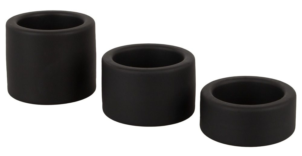 3-teiliges Hodenring-Set ?Ball Stretcher?