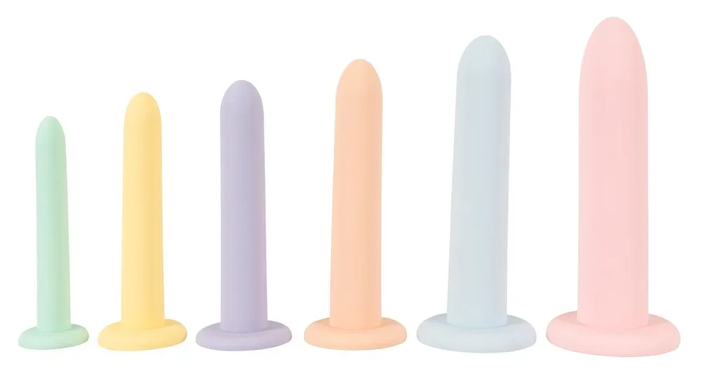 You2Toys 6-teiliges Dildo-Set in Pastellfarben (1 Stk)
