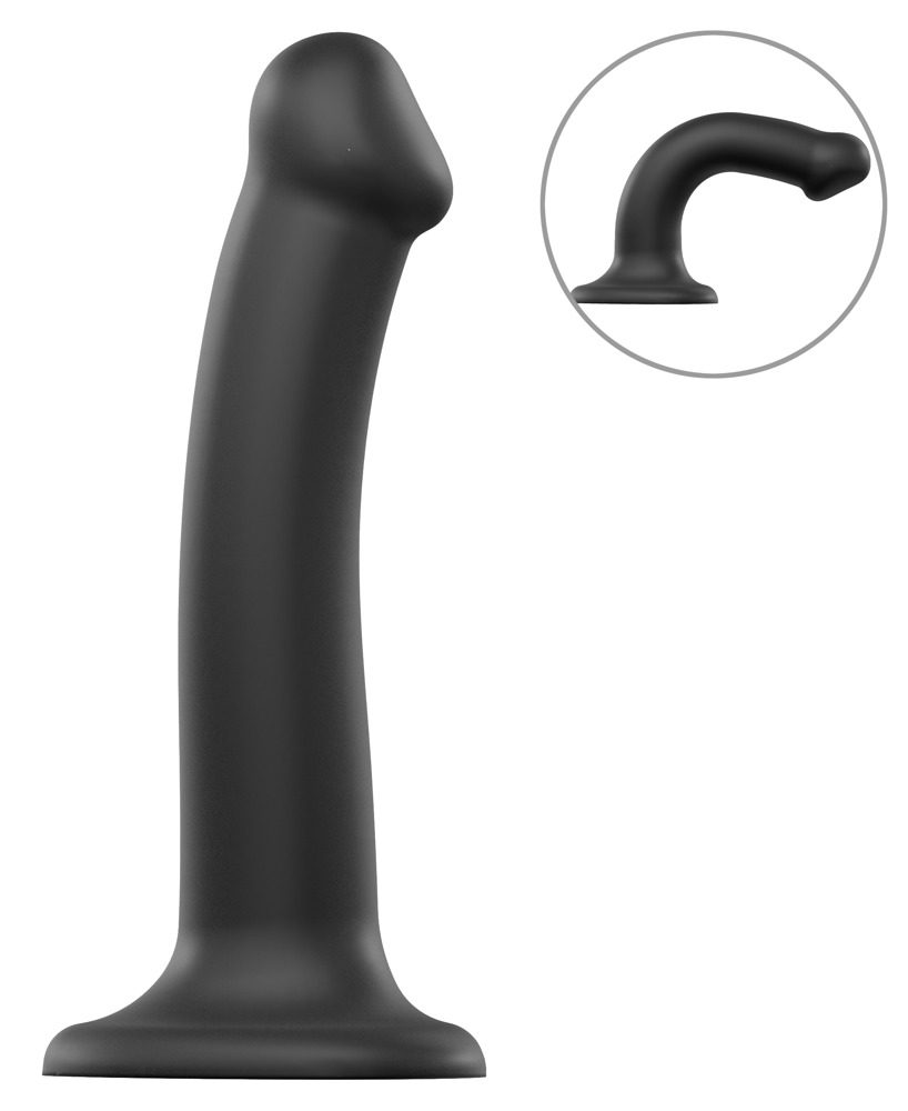 Dildo ?Dual Density Bendable? mit extra starkem Saugfuß
