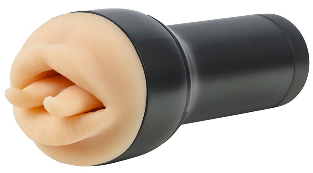 Masturbator ?Feel Leigh Raven Mouth? mit intensiver Stimulationsstruktur