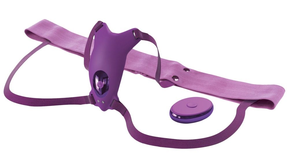Vibro-String ?Ultimate Butterfly Strap-on? mit Fernbedienung