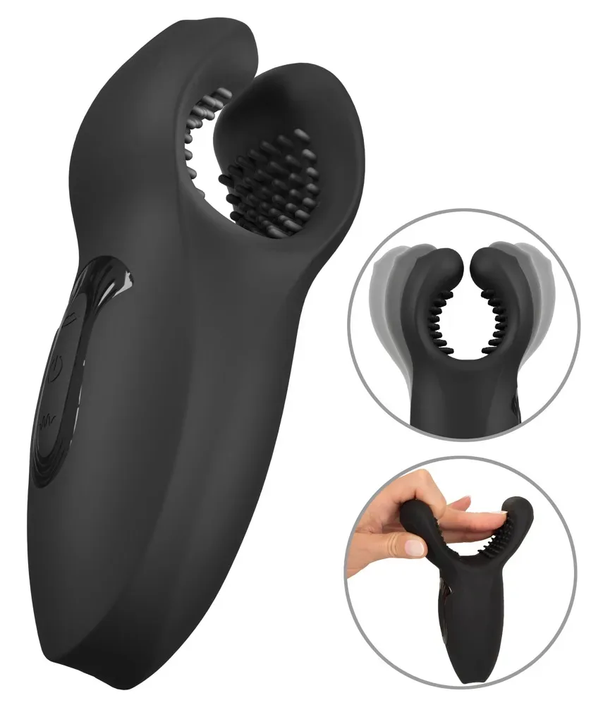 Masturbator ?Man Wand? mit Vibration und Knet-Massage