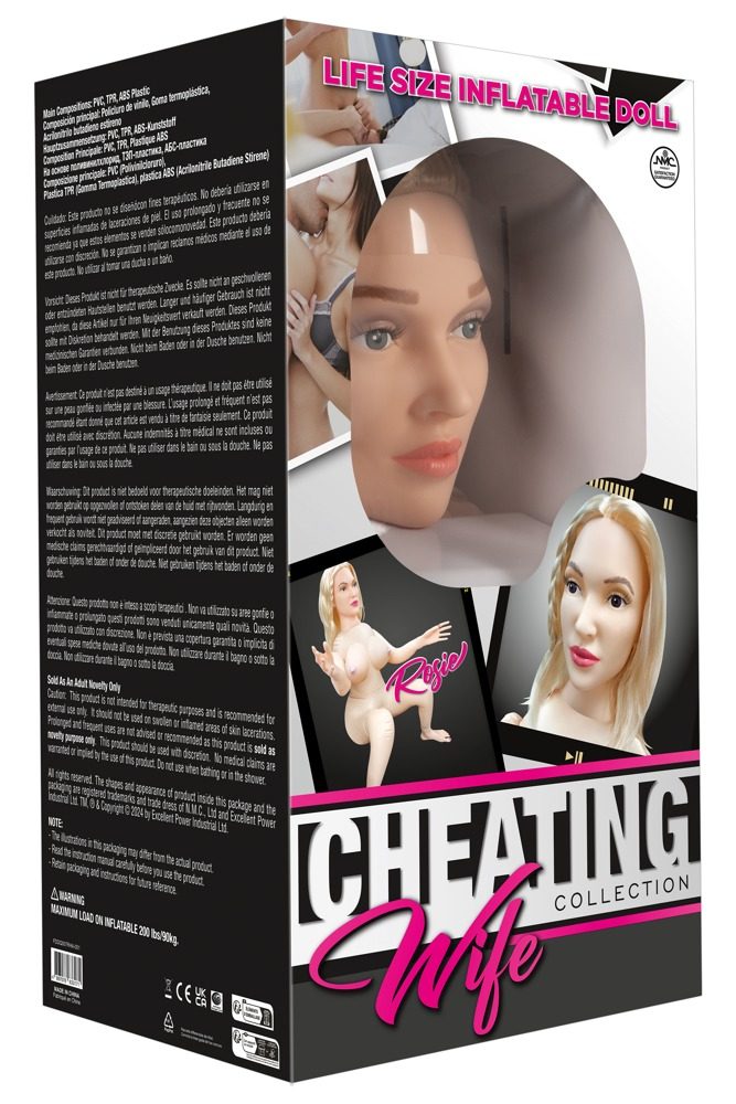 Liebespuppe ?Cheating Wife Rosie? mit Vibration