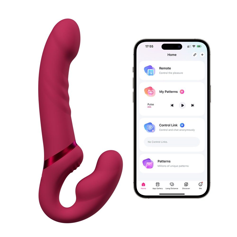 Lovense Lapis App-gesteuerter vibrierender Strap-On