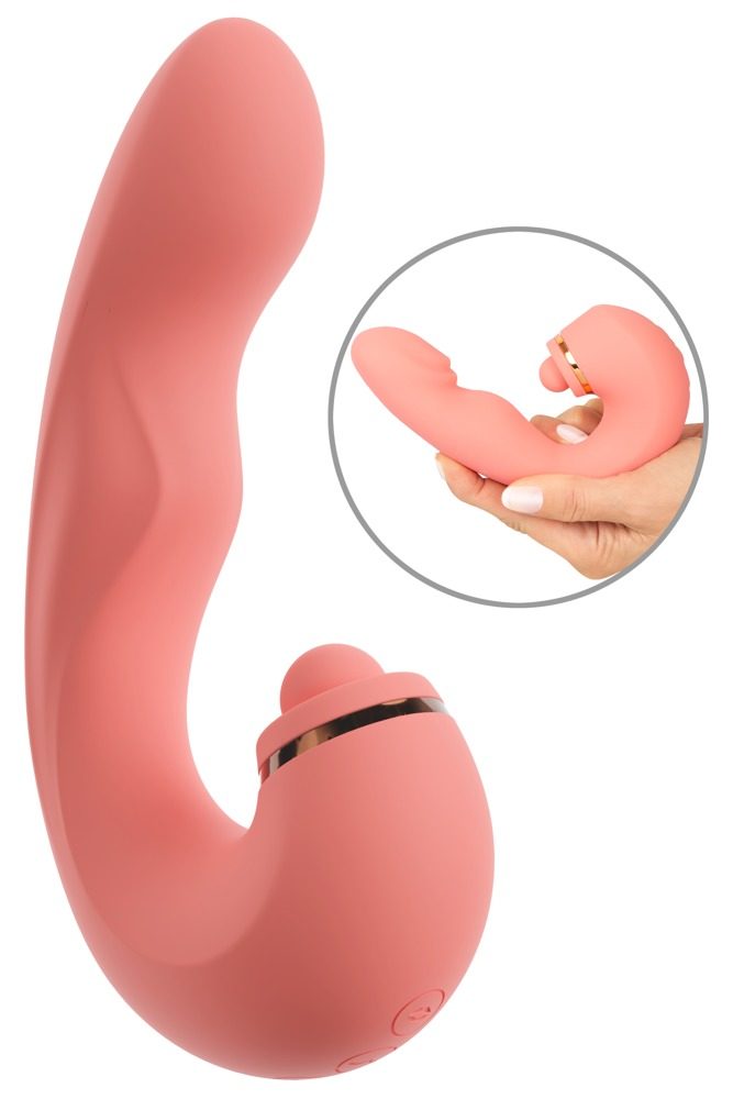 G-Punkt-Vibrator ?be Impulsive? mit pulsierender Klitoris-Kugel