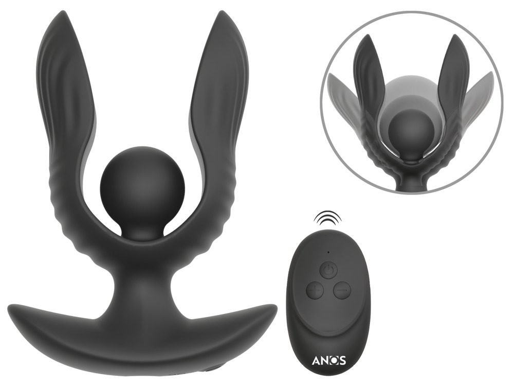 Analvibrator mit Spreiz- und Pumpfunktion