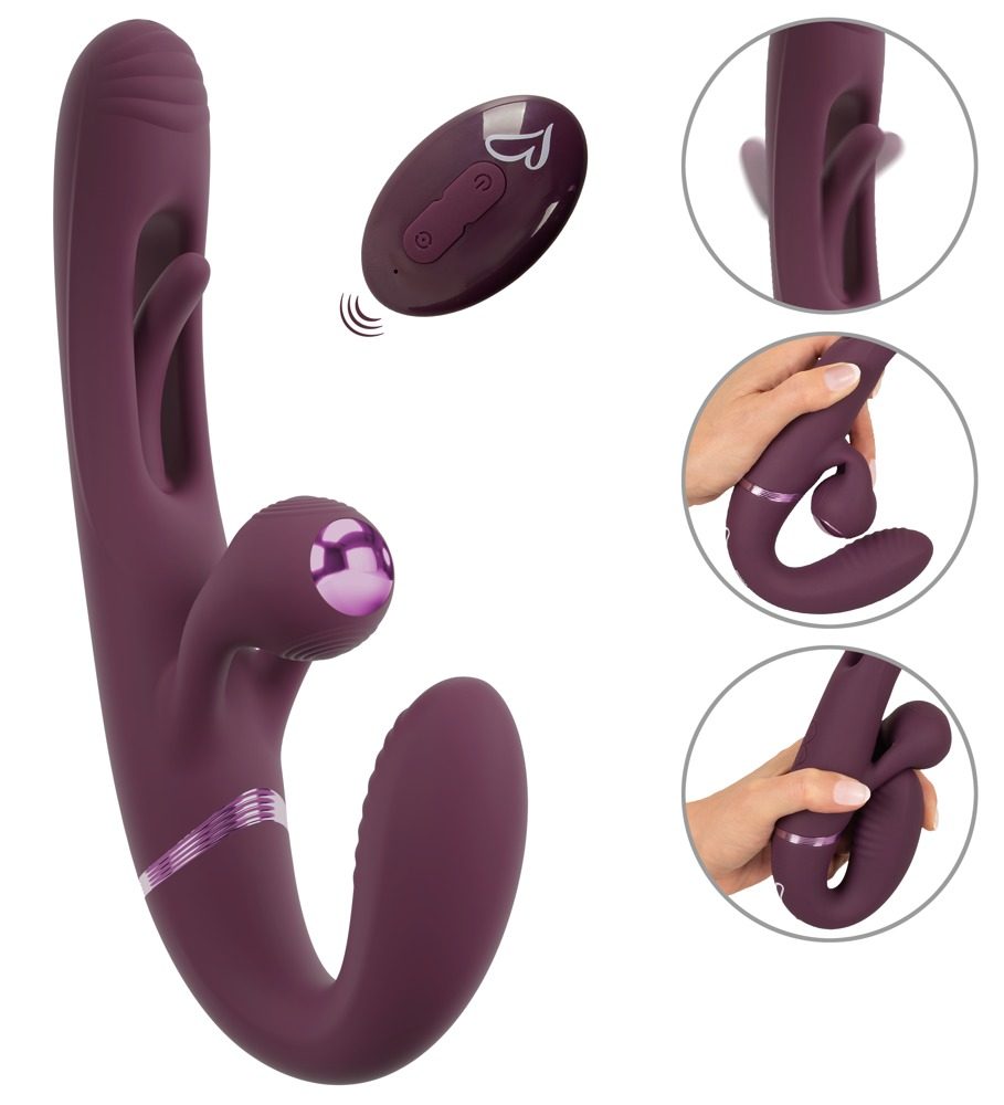 Strapless Strap-on mit Fernbedienung