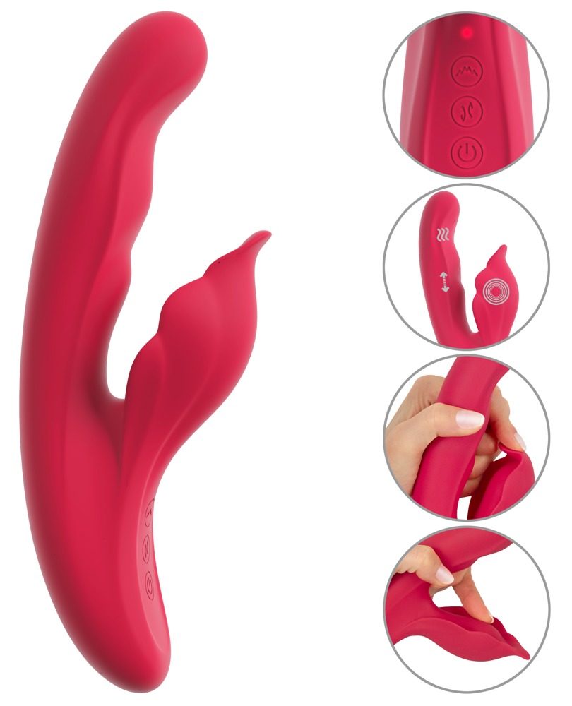 Stoßvibrator ?be Hot? mit Wärmefunktion