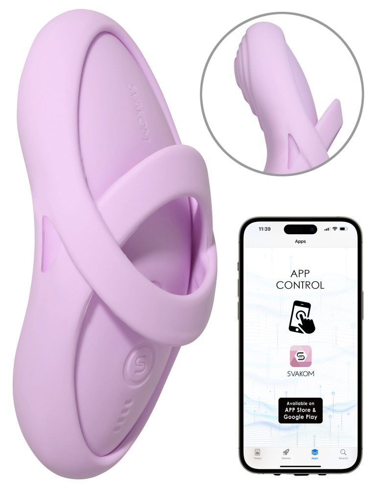 Svakom Echo 2 App Gesteuerter Flexibler Fingervibrator
