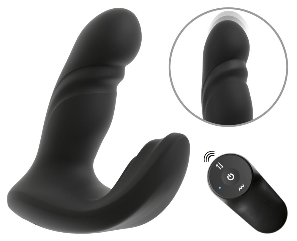 Analvibrator ?RC Mini Prostata Plug? mit Stoßfunktion