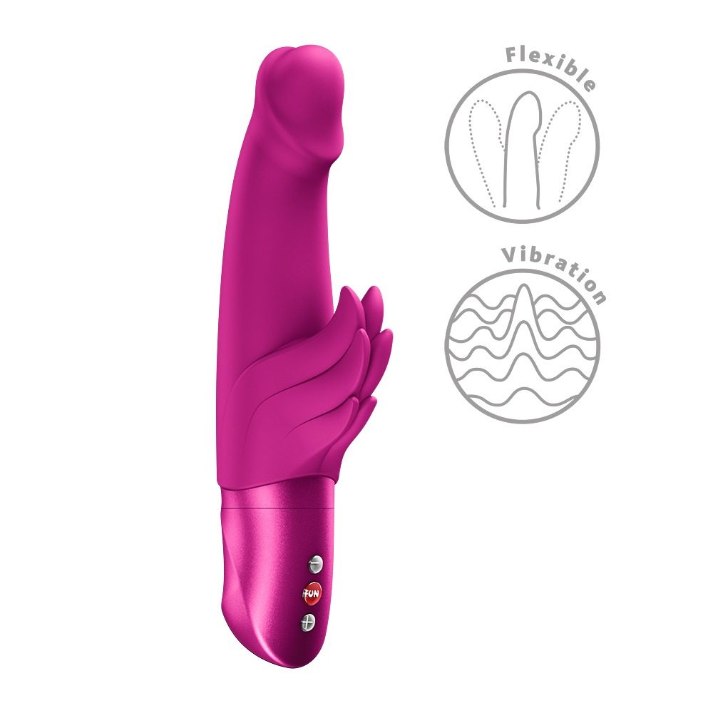 Rabbitvibrator ?WICKED ANGEL? mit Reiz-Flügeln