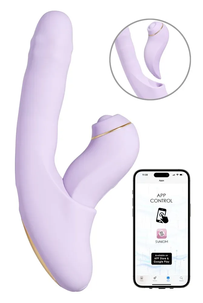 Svakom DuoGlow App Gesteuerter Rabbit Vibrator