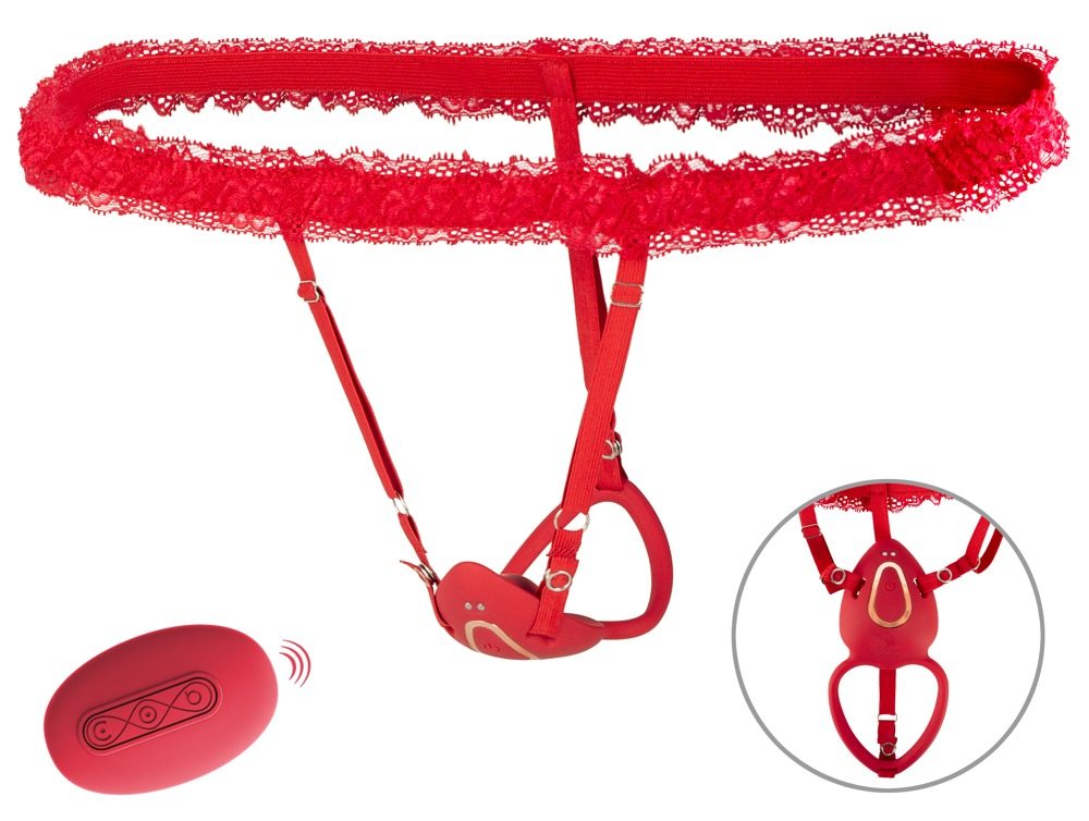 Vibro-String ?Lay-On Set? mit Fernbedienung