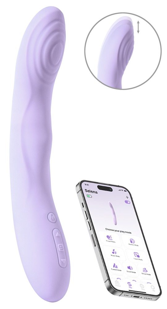 Stoßvibrator ?Selena? mit Wärmefunktion