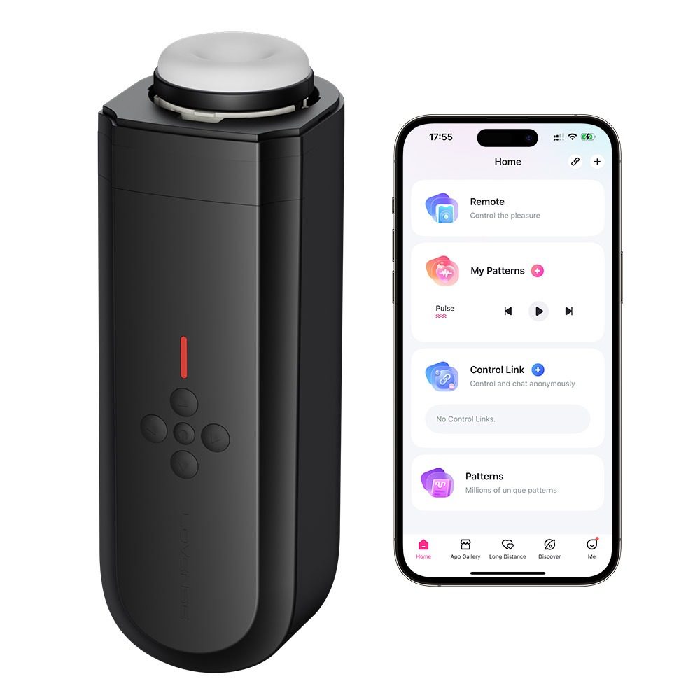 Lovense Solace App-gesteuerter Stoss-Masturbator