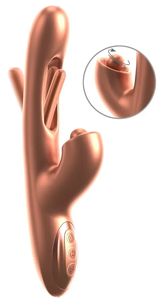 Rabbitvibrator ?be in Motion? mit Flicking Tongue