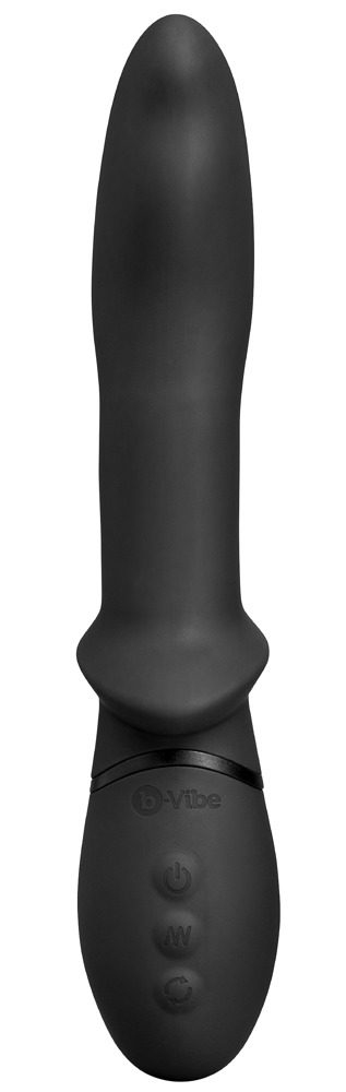 Analvibrator ?Rimming P-Spot? mit rotierenden Massageperlen