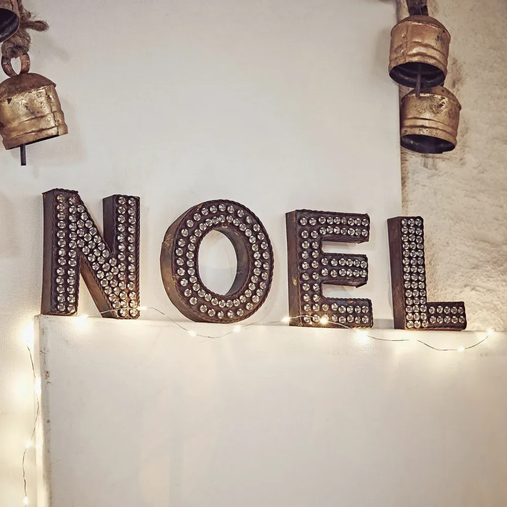 Buchstaben NOEL NOEL