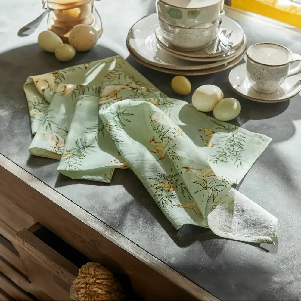 Serviette 4er Set Gubbio