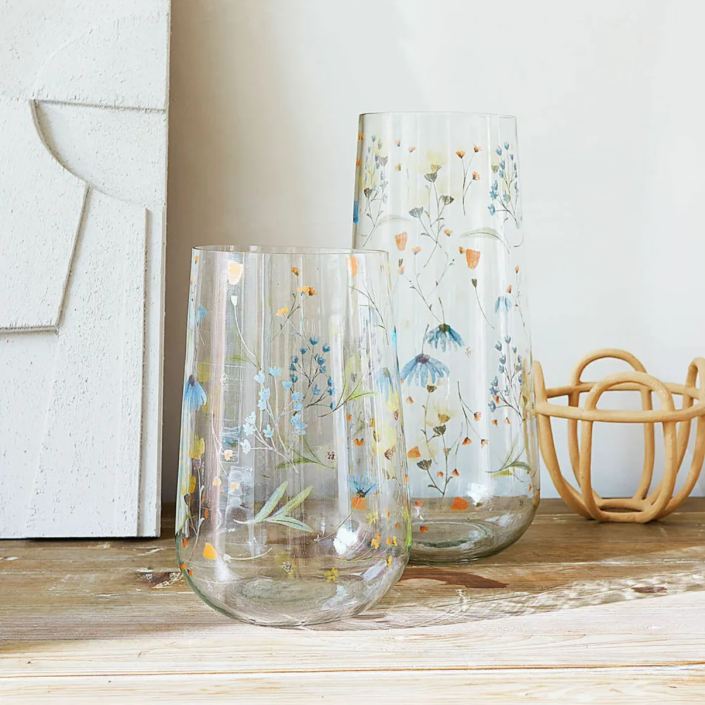 Vase 2er Set Nervila