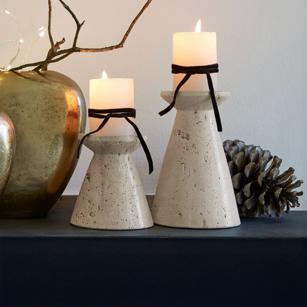 Kerzenständer 2er Set Bazrahim