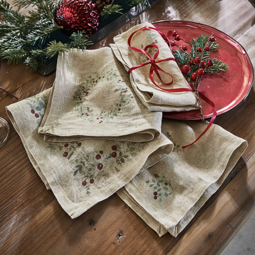 Serviette 4er Set Lenius