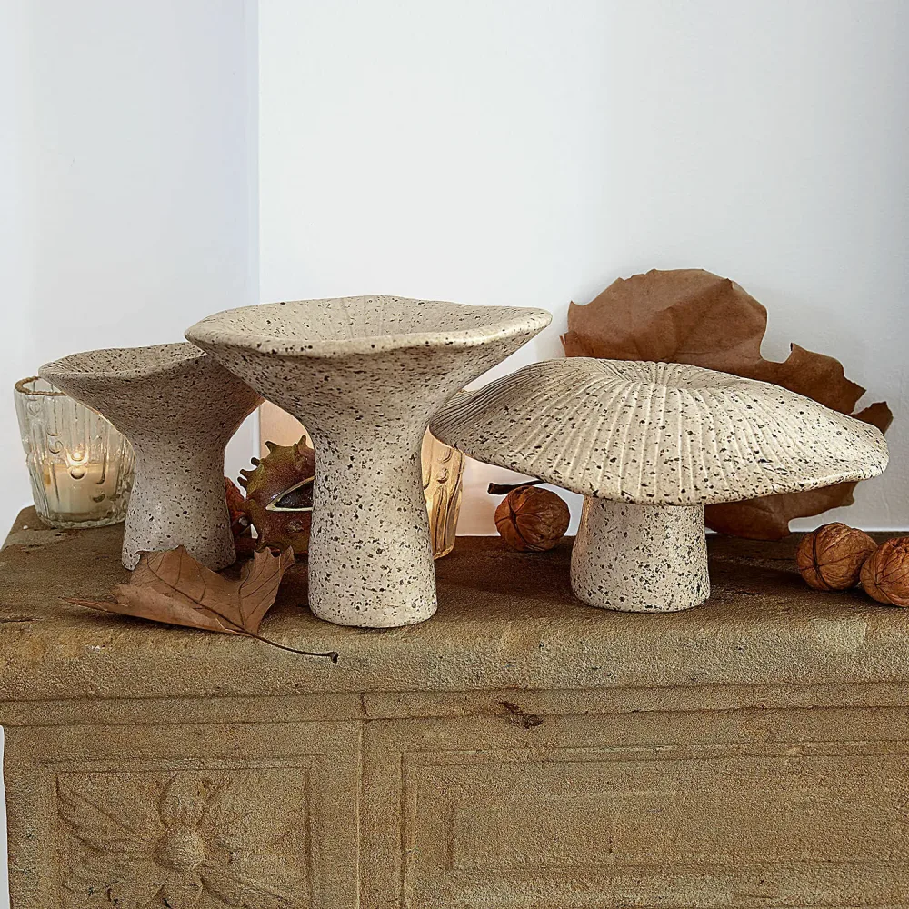 Deko-Pilz 3er Set Safoura