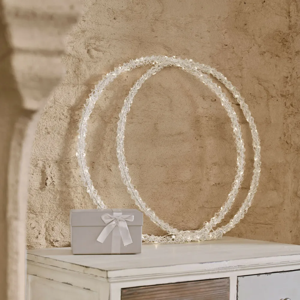 LED-Kranz 2er Set Elanari
